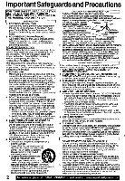 Panasonic PVQV201 TV/VCR Combo Operating Manual